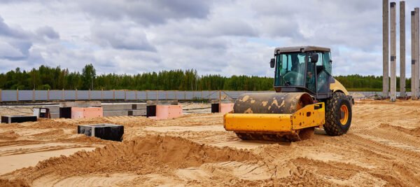 48-Inch Soil Compaction Smooth Drum
