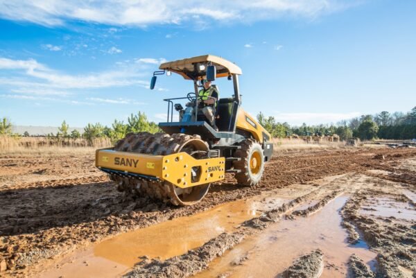 84-Inch Soil Compaction Smooth Drum