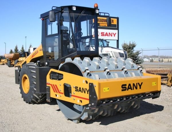 84-Inch Soil Compaction Smooth Drum